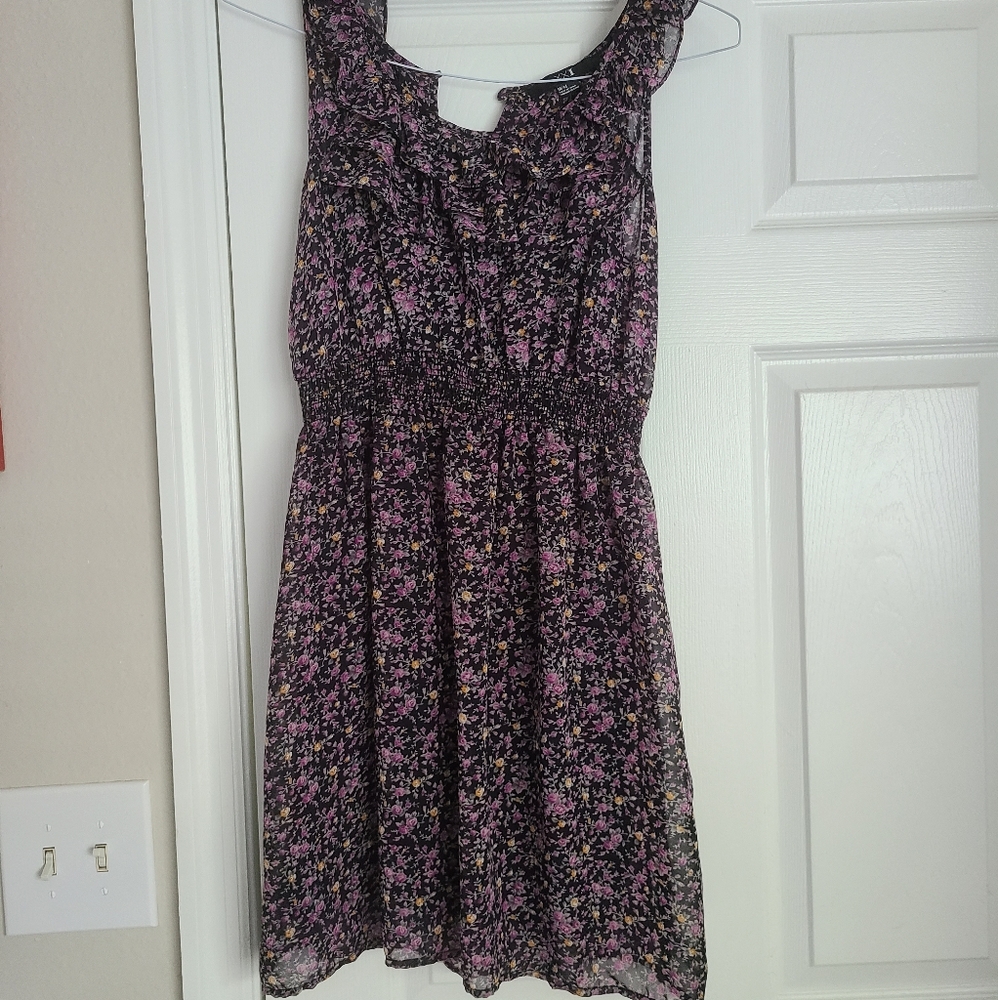 Forever 21 Black floral dress